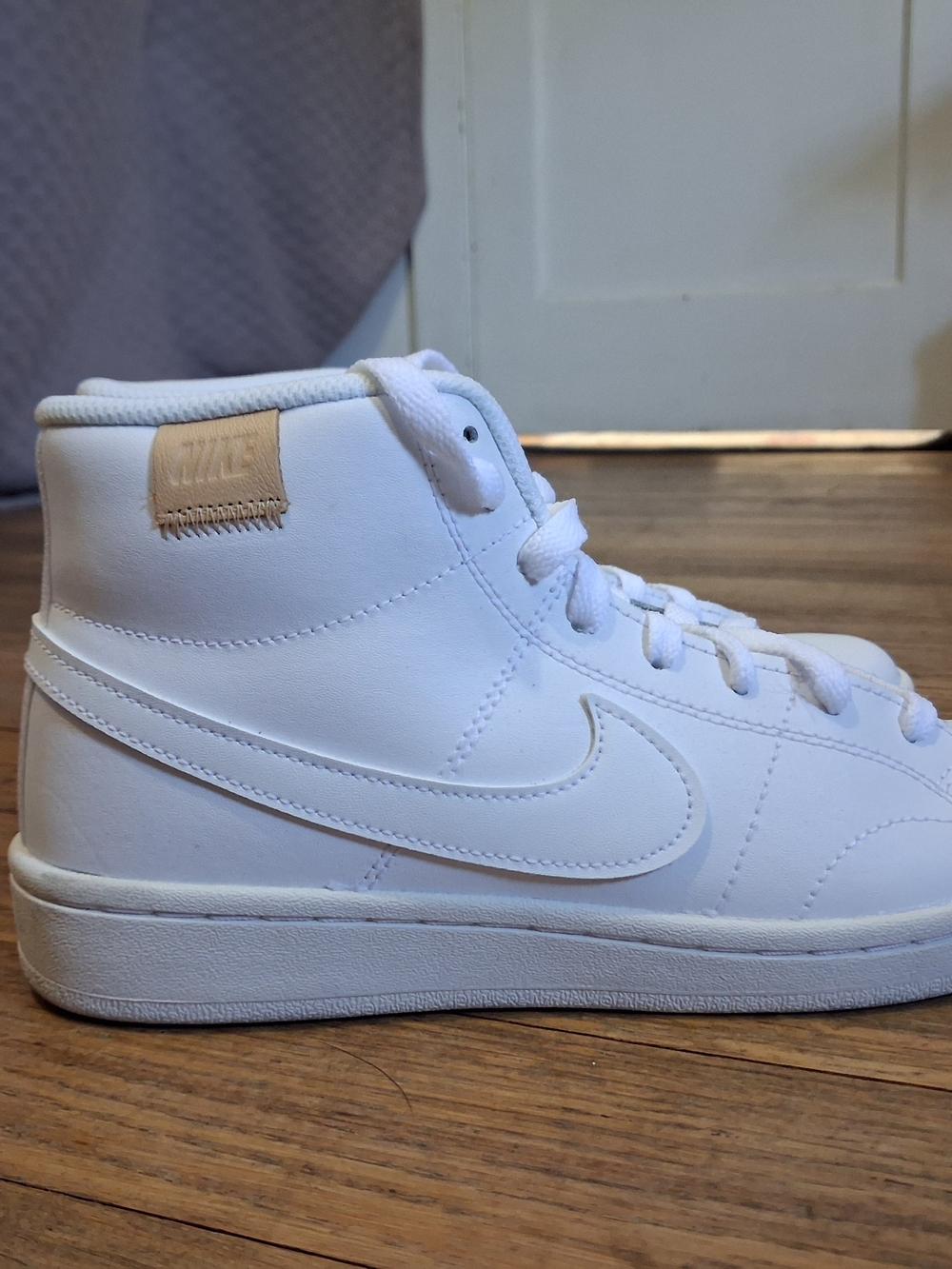 Nike Court Royale 2 Mid 'Triple White' Women’s Size 8.5